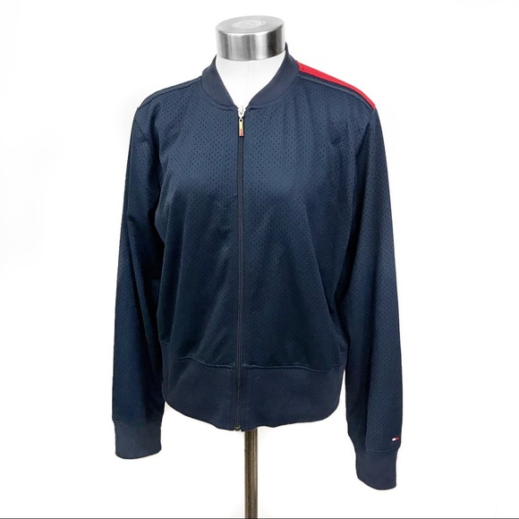 Tommy Hilfiger jersey zip up sweater - Picture 5 of 5